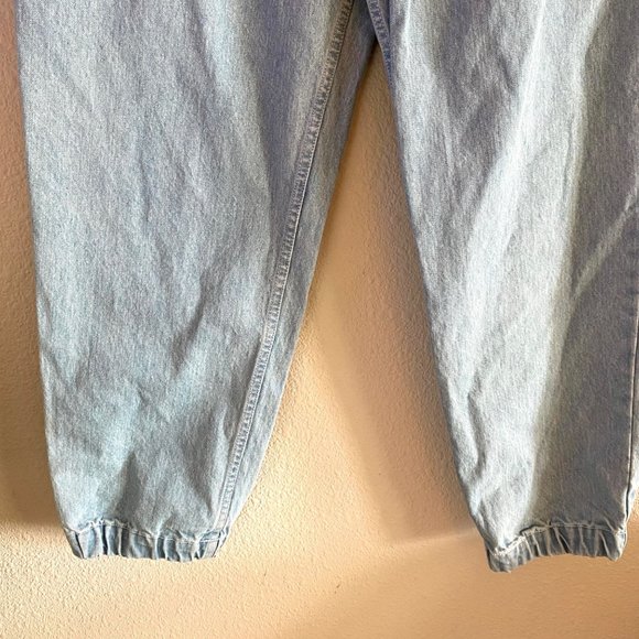 NWT BDG Urban Outfitters Denim High Waisted Cargo Jogger Pants Jeans Large - Picture 5 of 6
